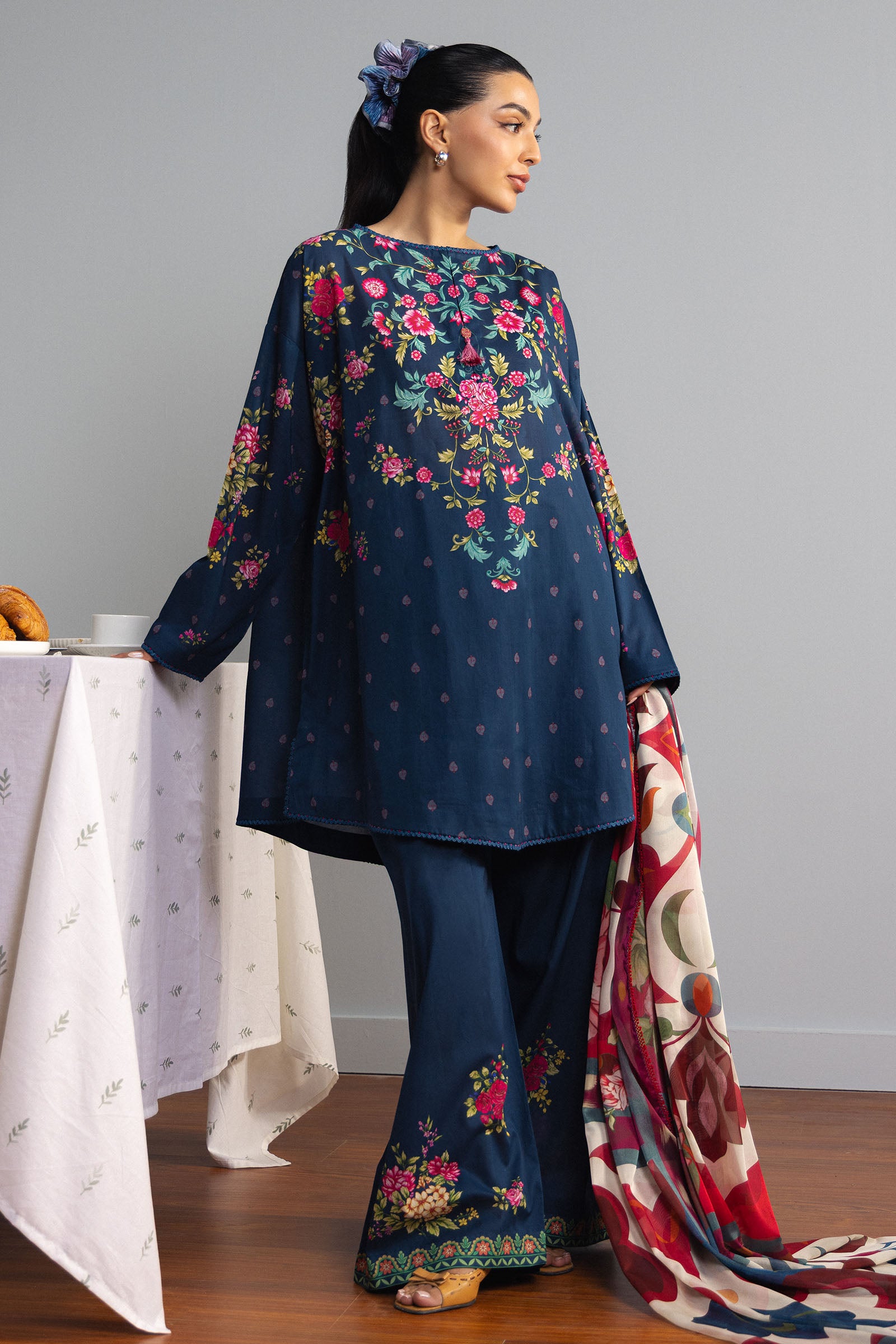 Pakistani printed dress